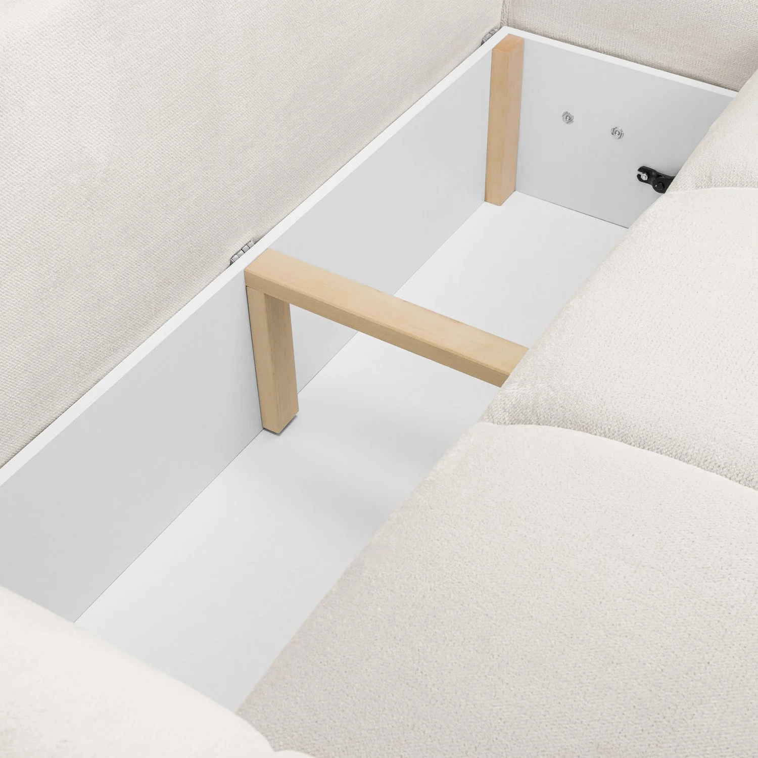 Azzuro Sofa Bed Cream Universal Corner - Image 4