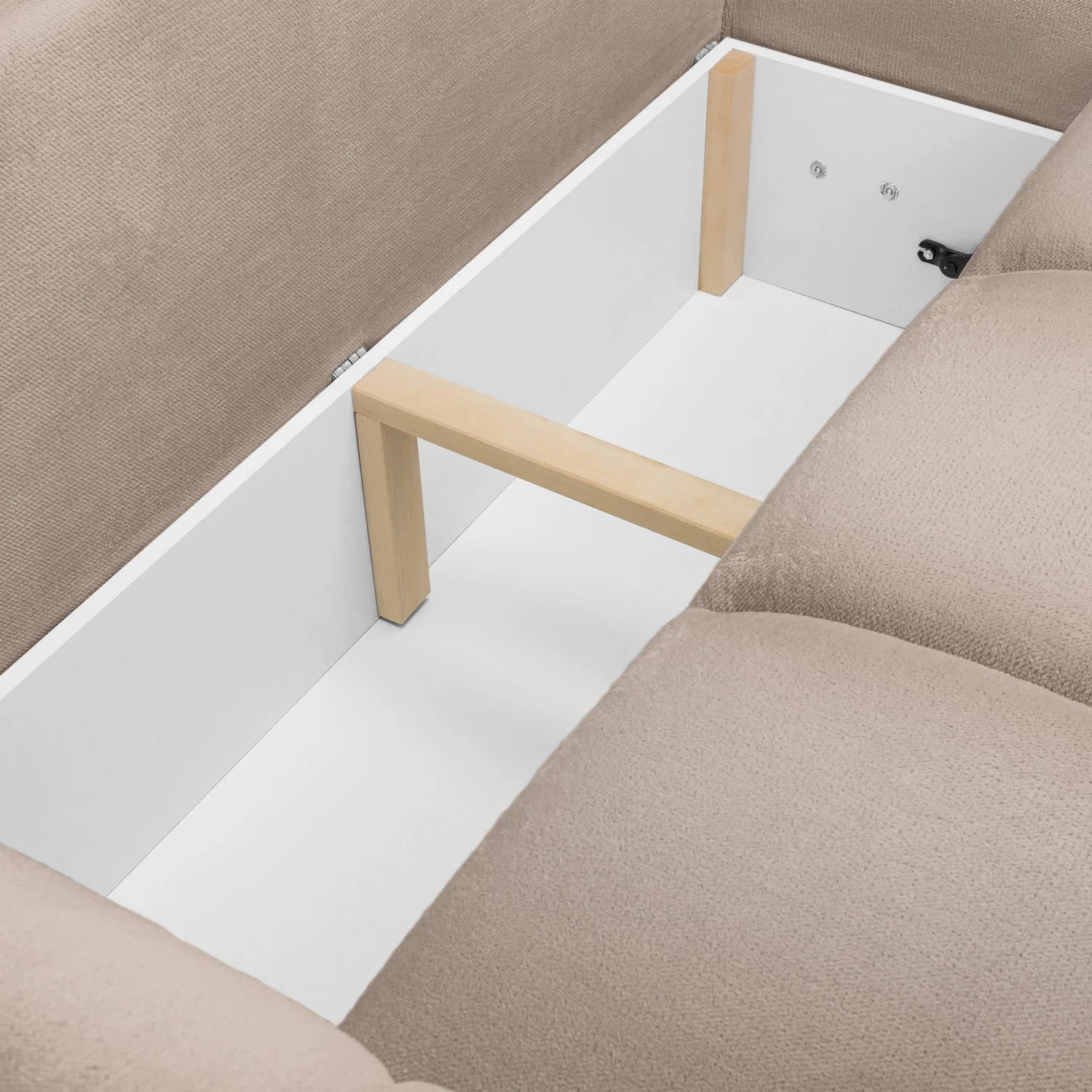Azzuro Sofa Bed Mocha Universal Corner - Image 3