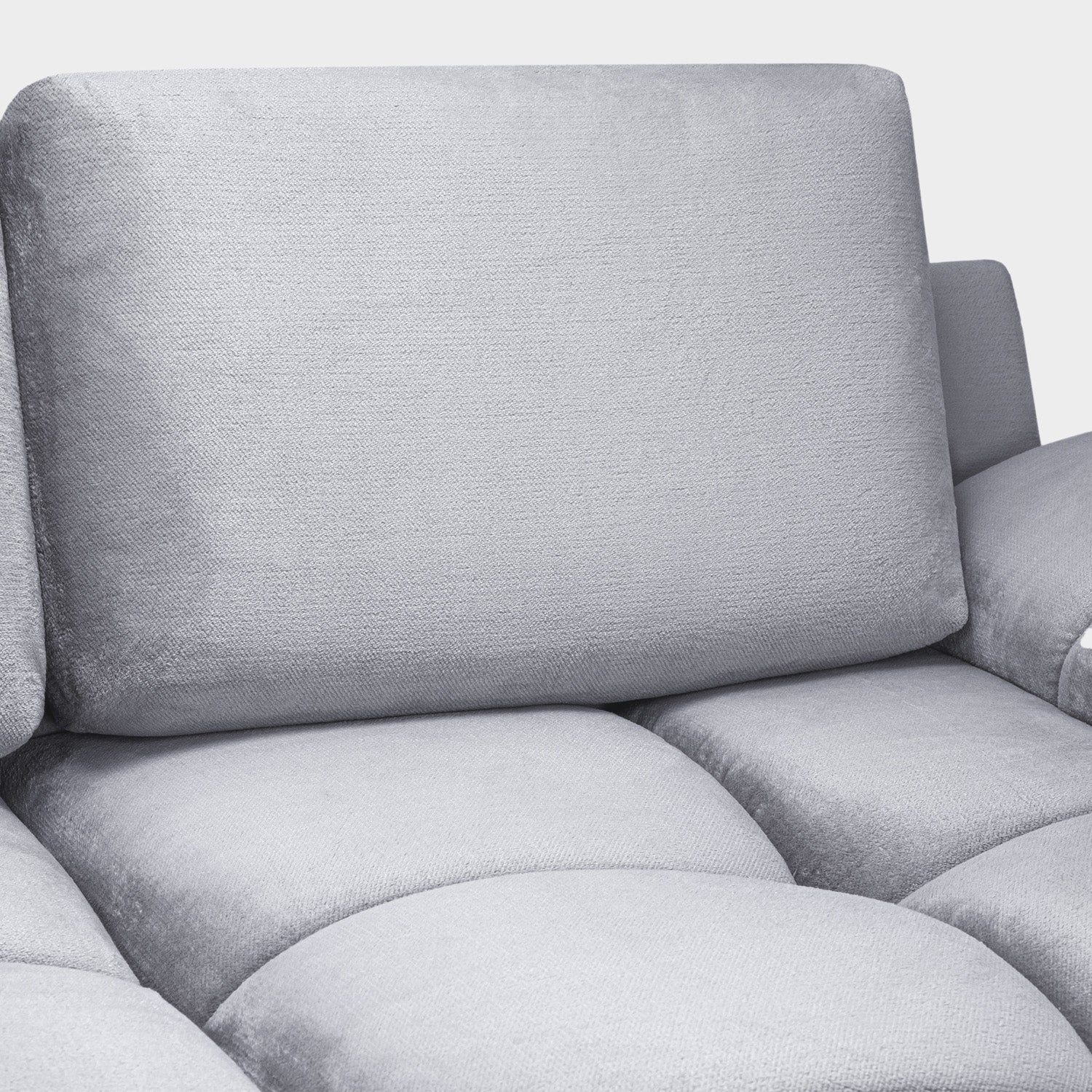 Azzuro Sofa Grey U Shape Corner - Image 6
