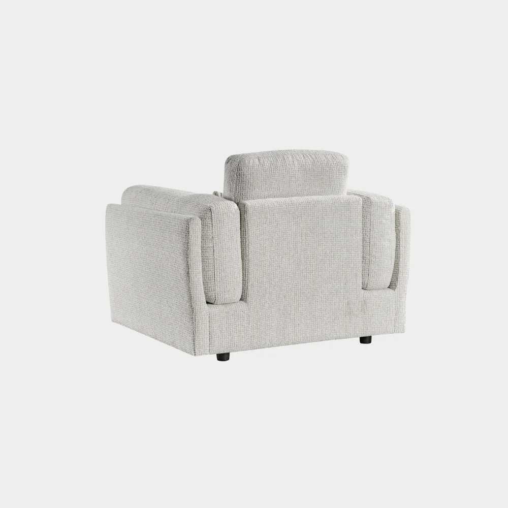 Bari Sofa Beige Armchair - Image 3