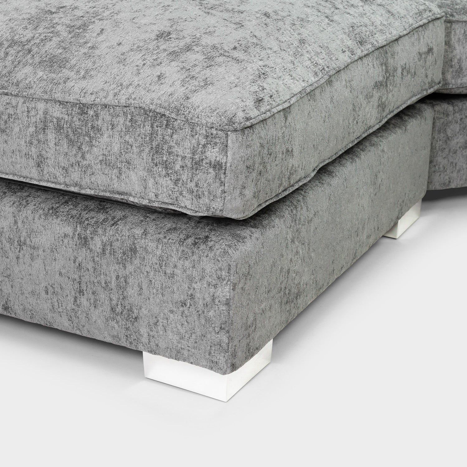 Bishop Fullback Sofa Platinum U Shape Corner - Image 5