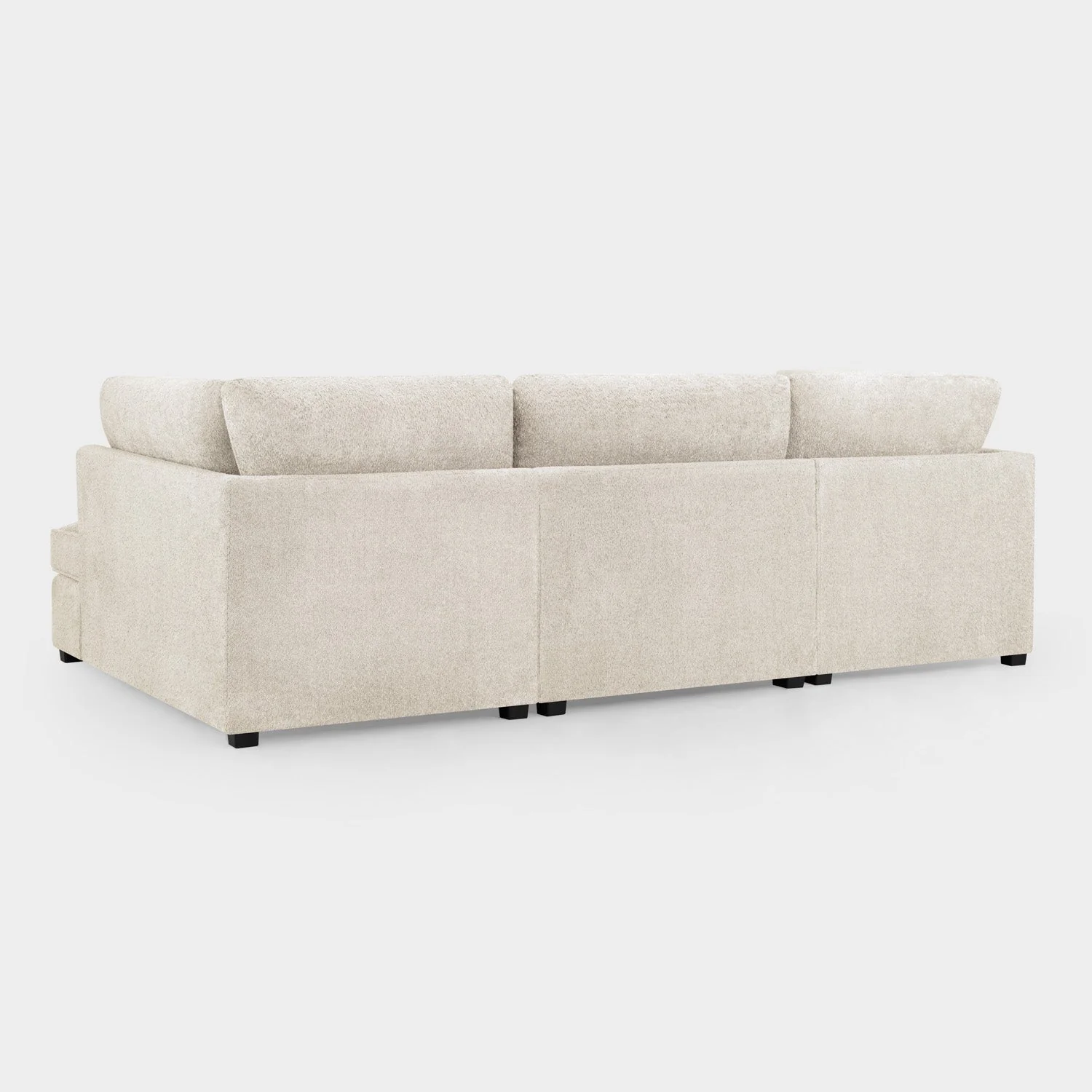 Carnaby Sofa Boucle Beige U Shape Corner - Image 3