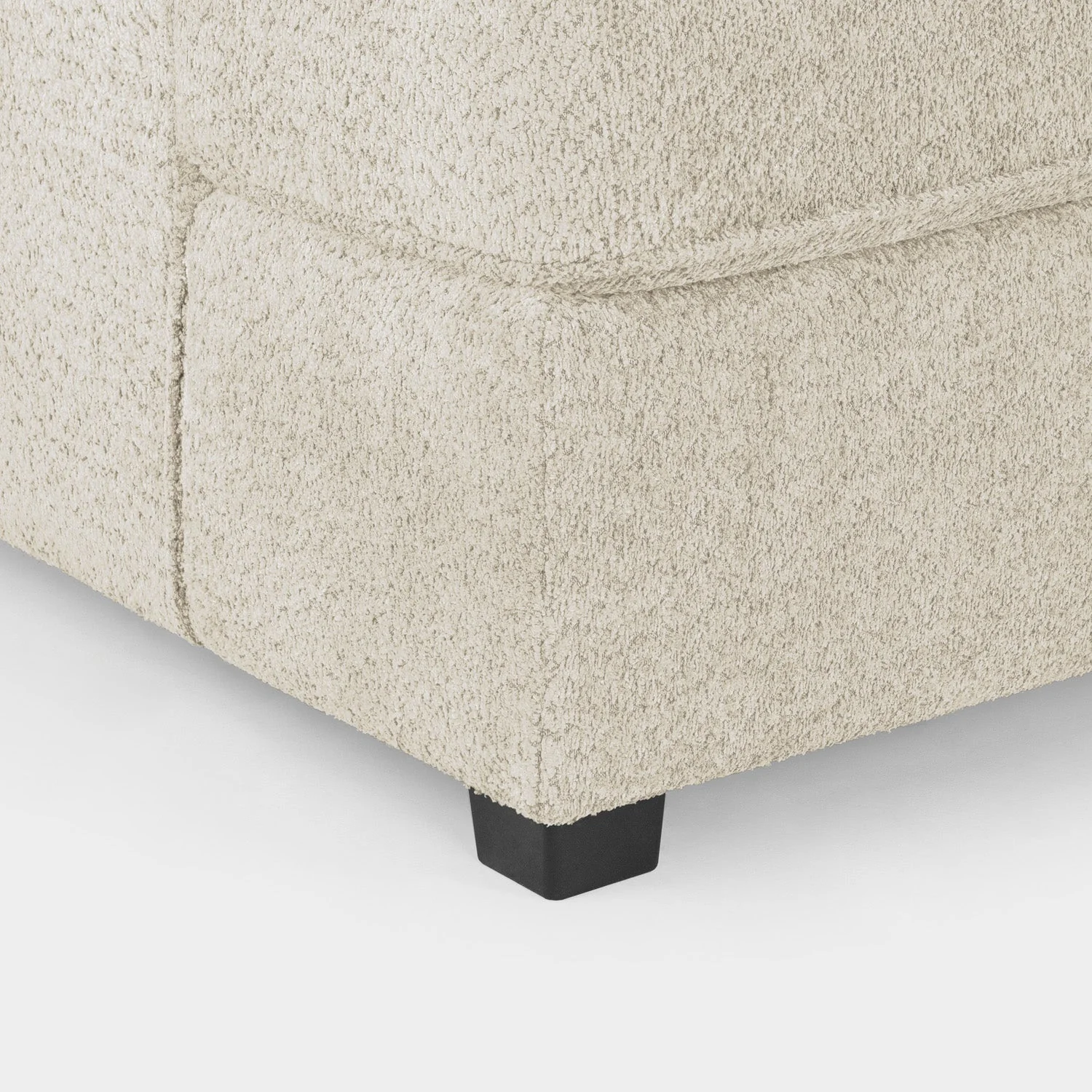 Carnaby Sofa Boucle Beige U Shape Corner - Image 6