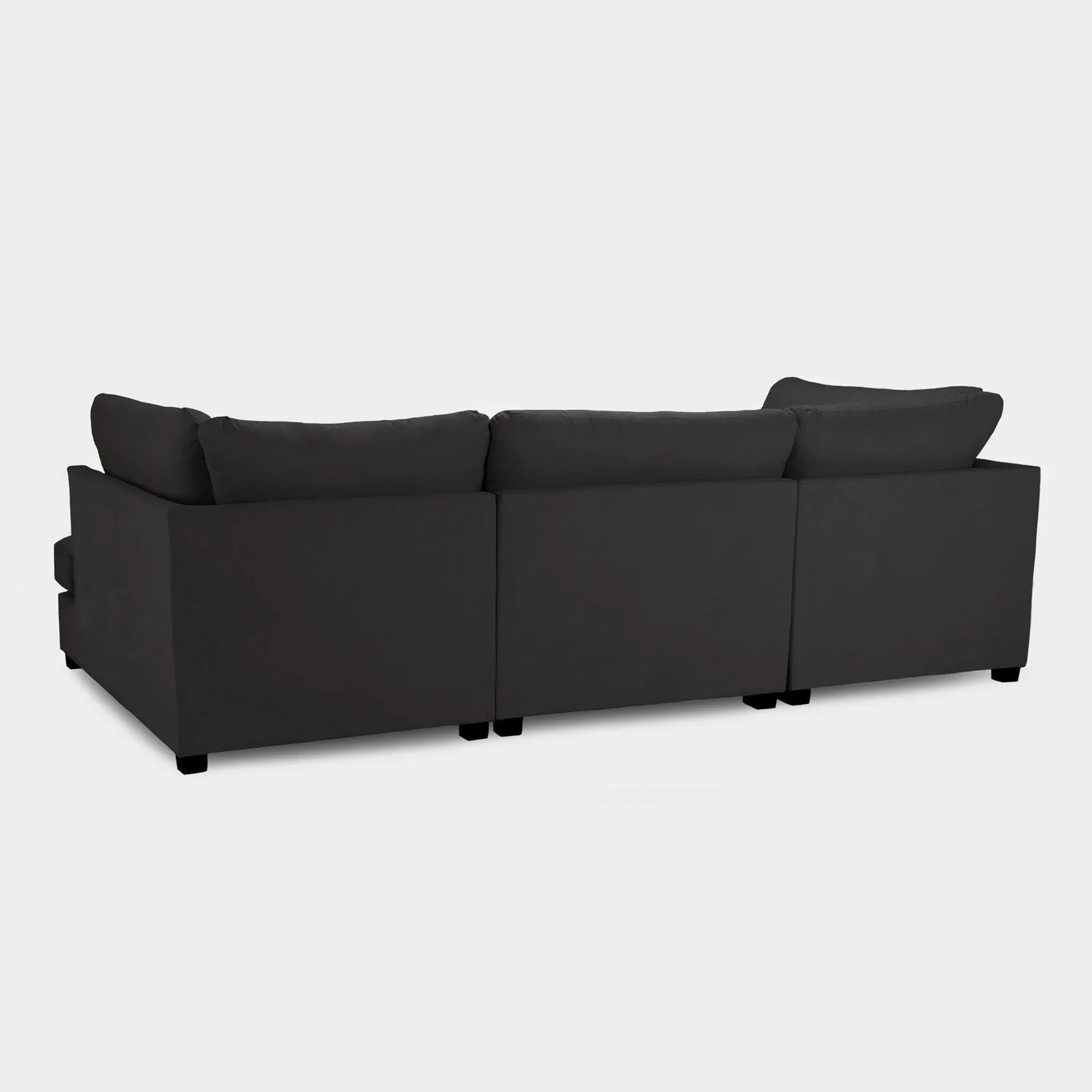 Carnaby Sofa Black U Shape Corner - Image 3