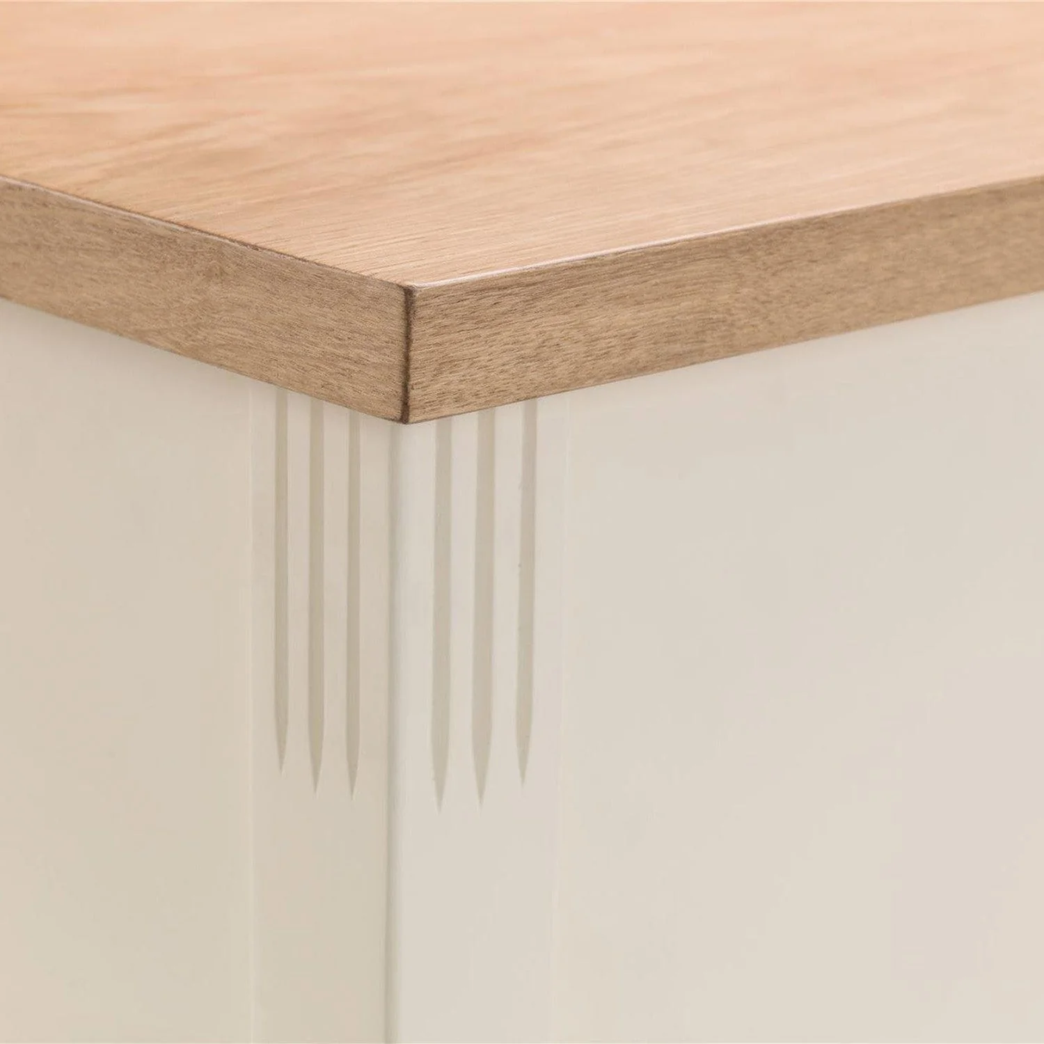 Dara Storage Bench Ivory/Oak - Image 4