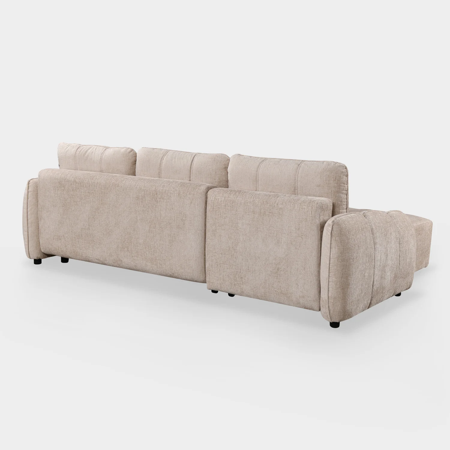 Evara Sofa Bed Universal Corner Beige - Image 4