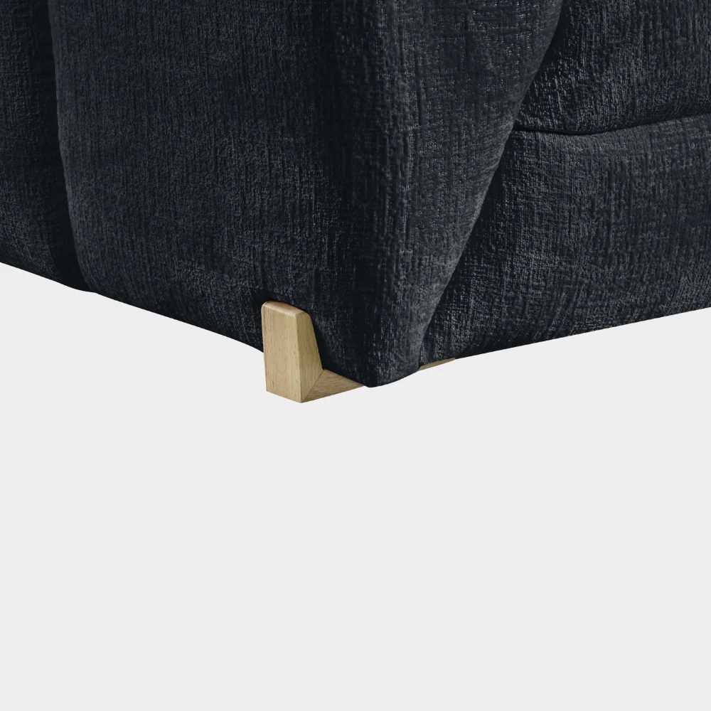 Genoa Sofa Charcoal Right Hand Corner - Image 5