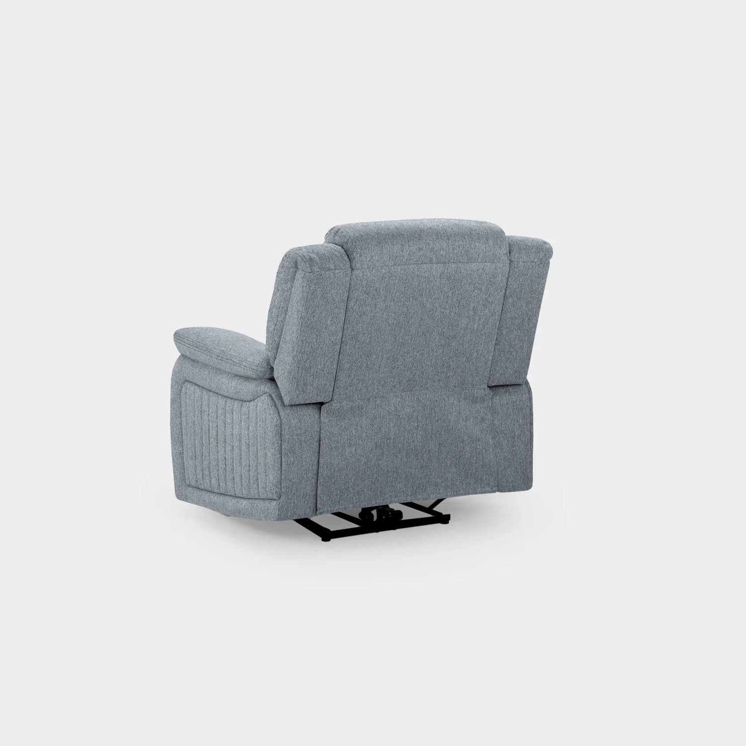 Linden Recliner Sofa Grey Armchair - Image 3