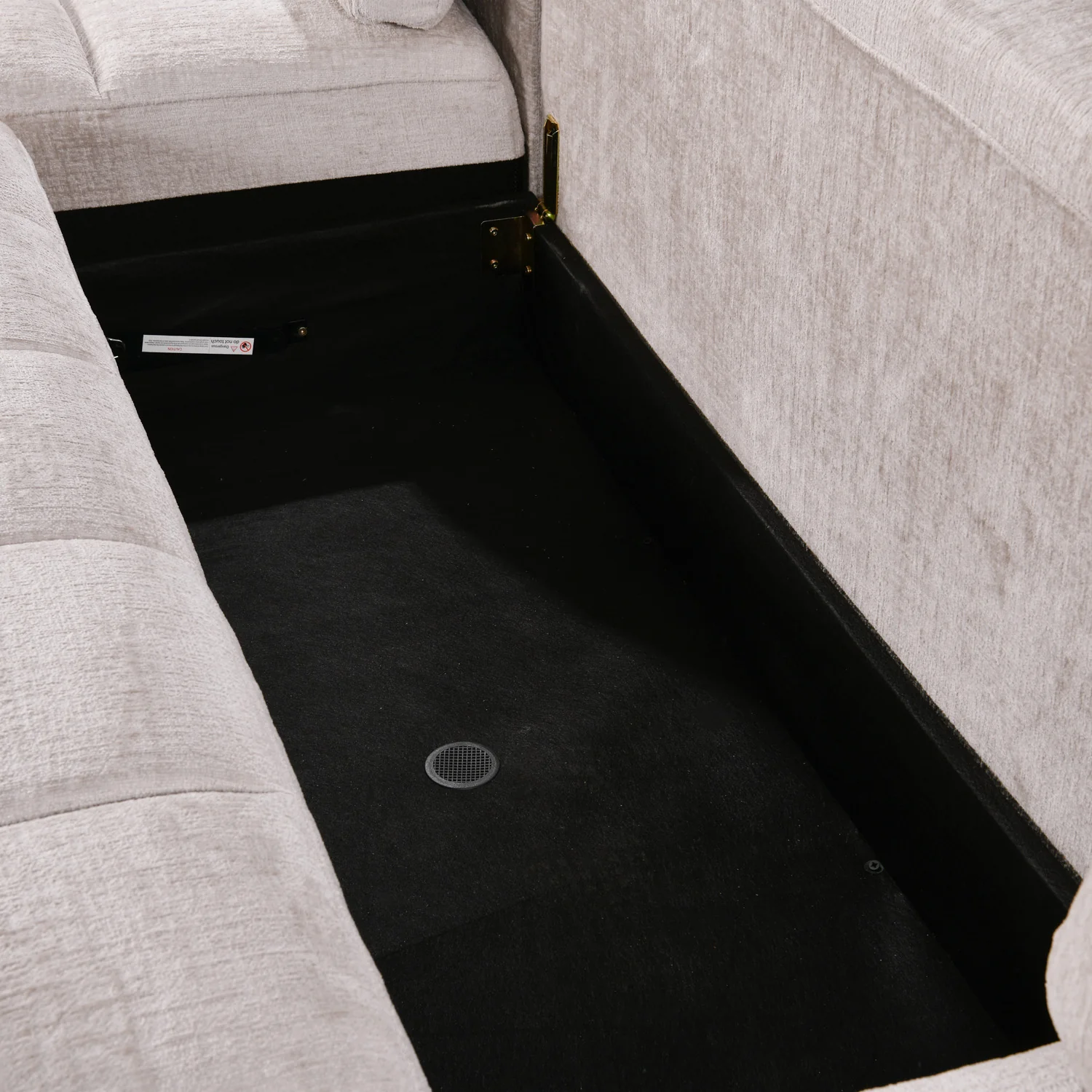 Lora Sofa Bed U Shape Corner Beige - Image 7