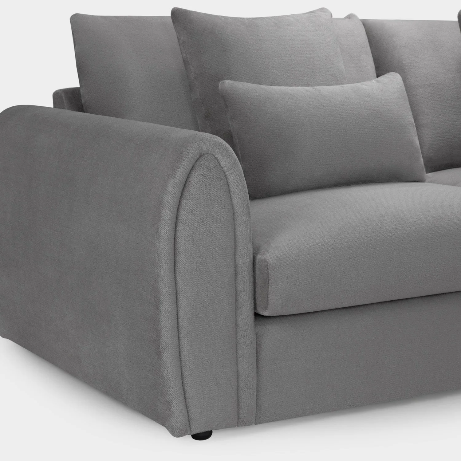Mirabel Sofa Grey Right Hand Facing Corner - Image 4