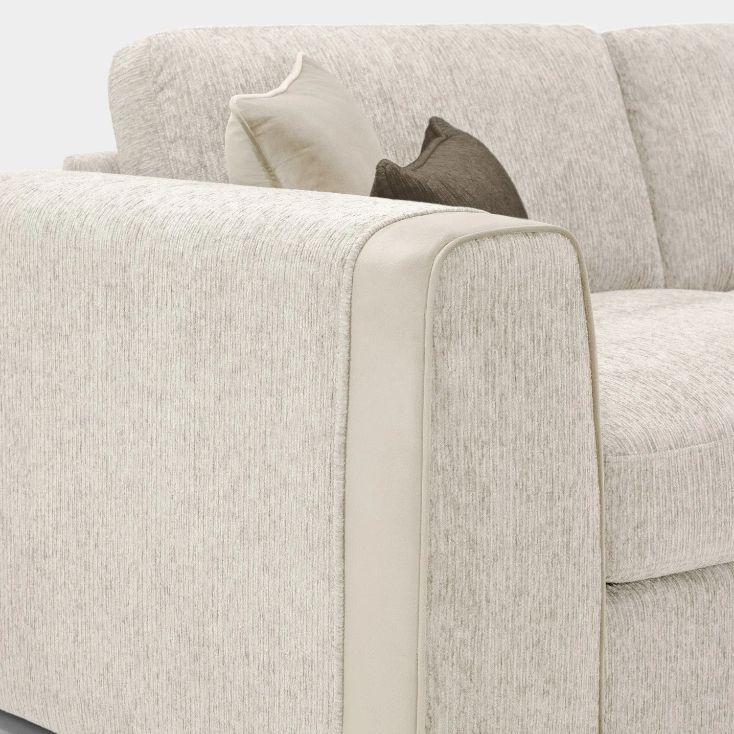 Naples Sofa Beige Armchair - Image 4
