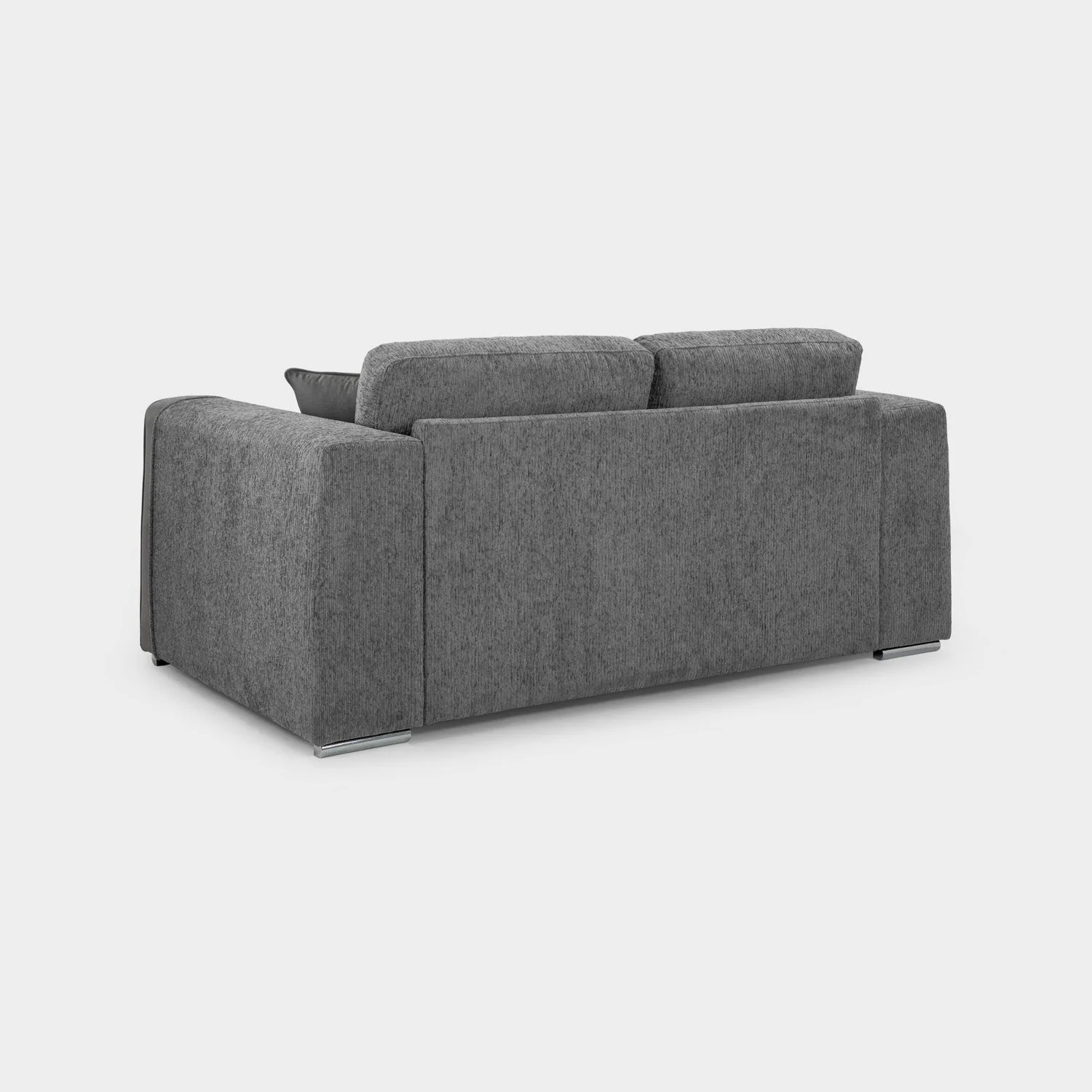 Naples Sofa Grey 2 Seater - Image 3