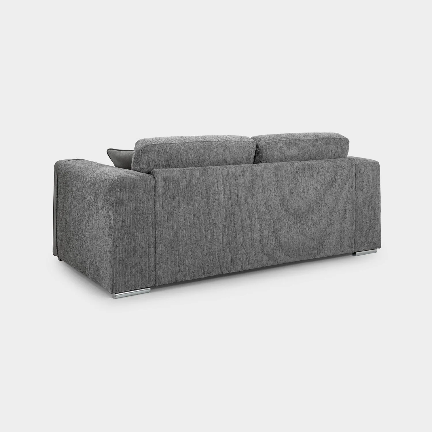 Naples Sofa Grey 3 Seater - Image 3