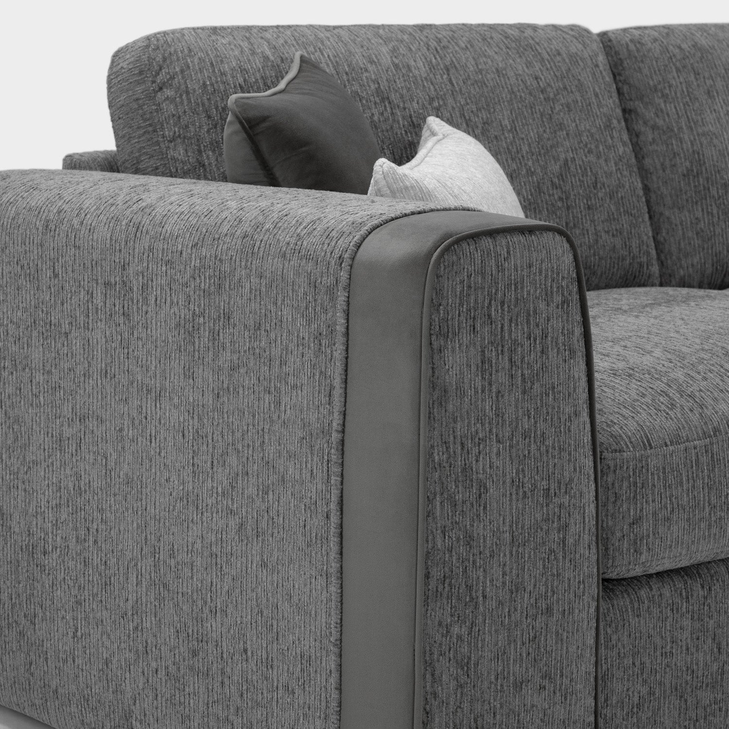 Naples Sofa Grey Armchair - Image 4
