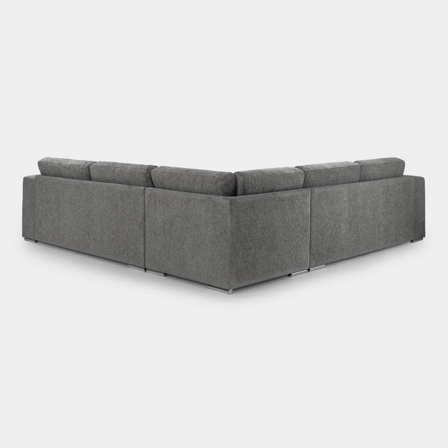 Naples Sofa Grey Large Corner - Image 3