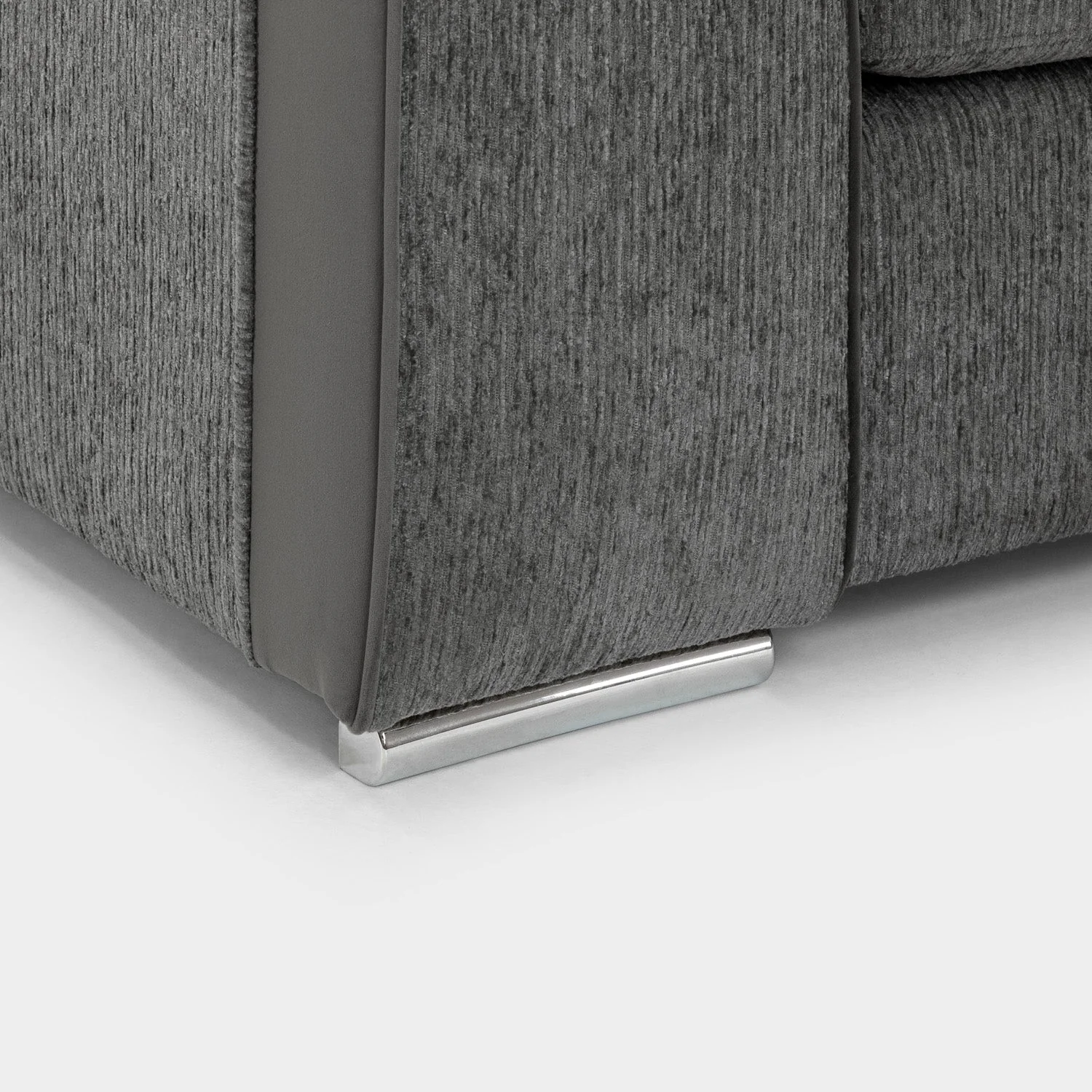 Naples Sofa Grey Large Corner - Image 6