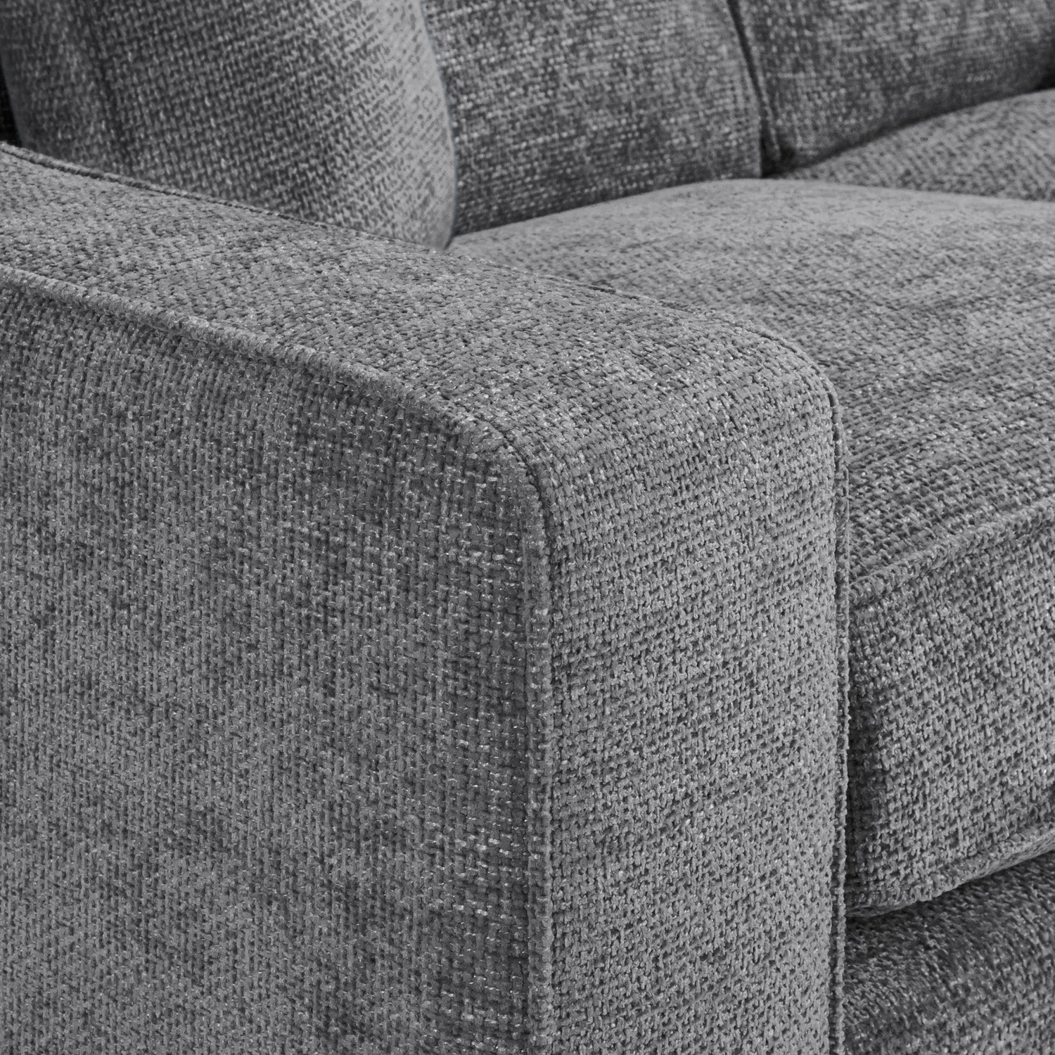 Nebraska Sofa Slate 3 Seater - Image 4