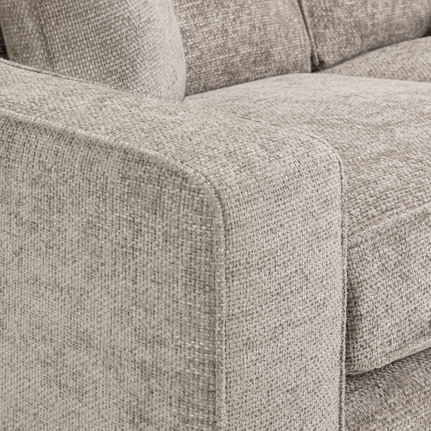 Nebraska Sofa Stone 2 Seater - Image 4