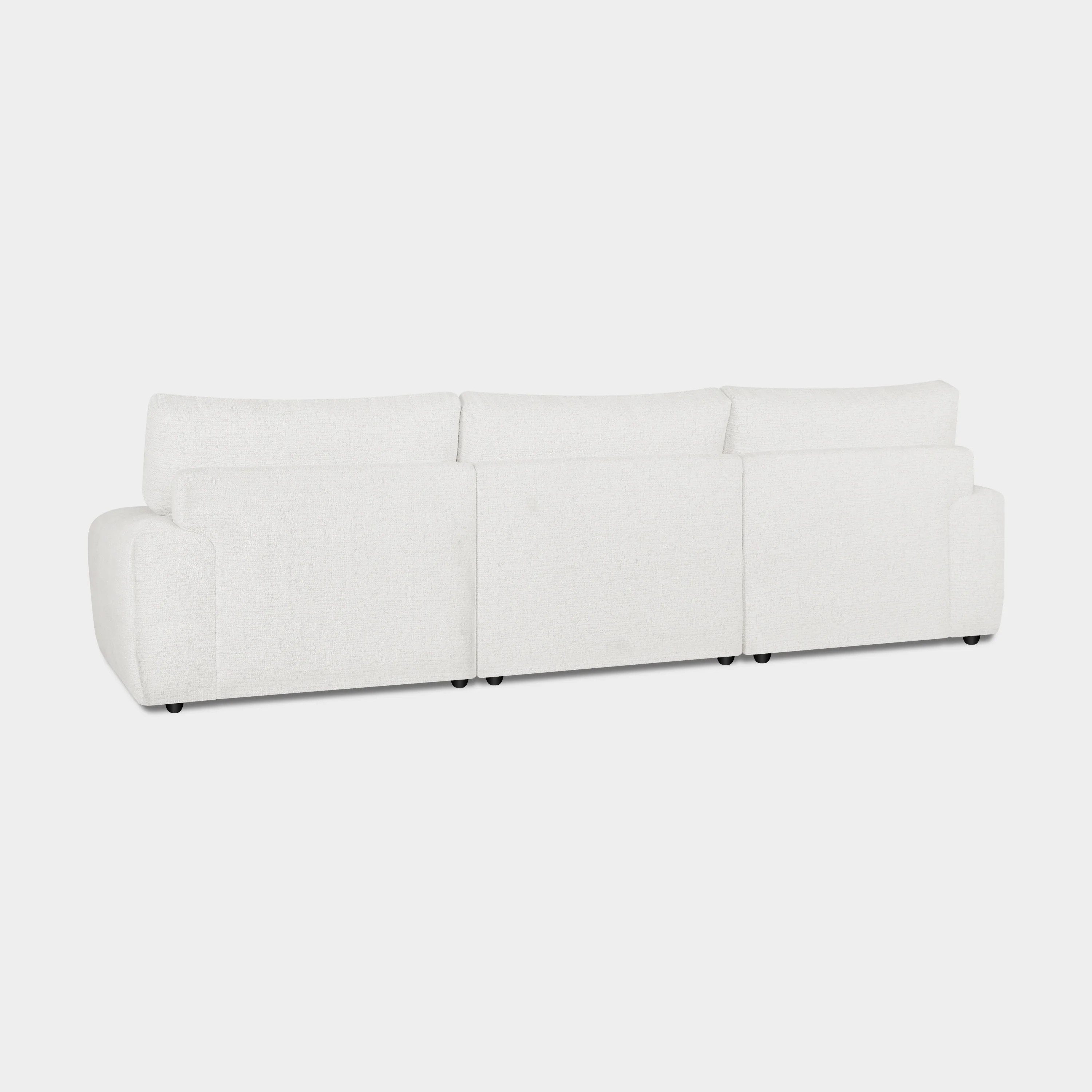 Poppy Sofa Cream Right Hand Facing Corner - Image 3