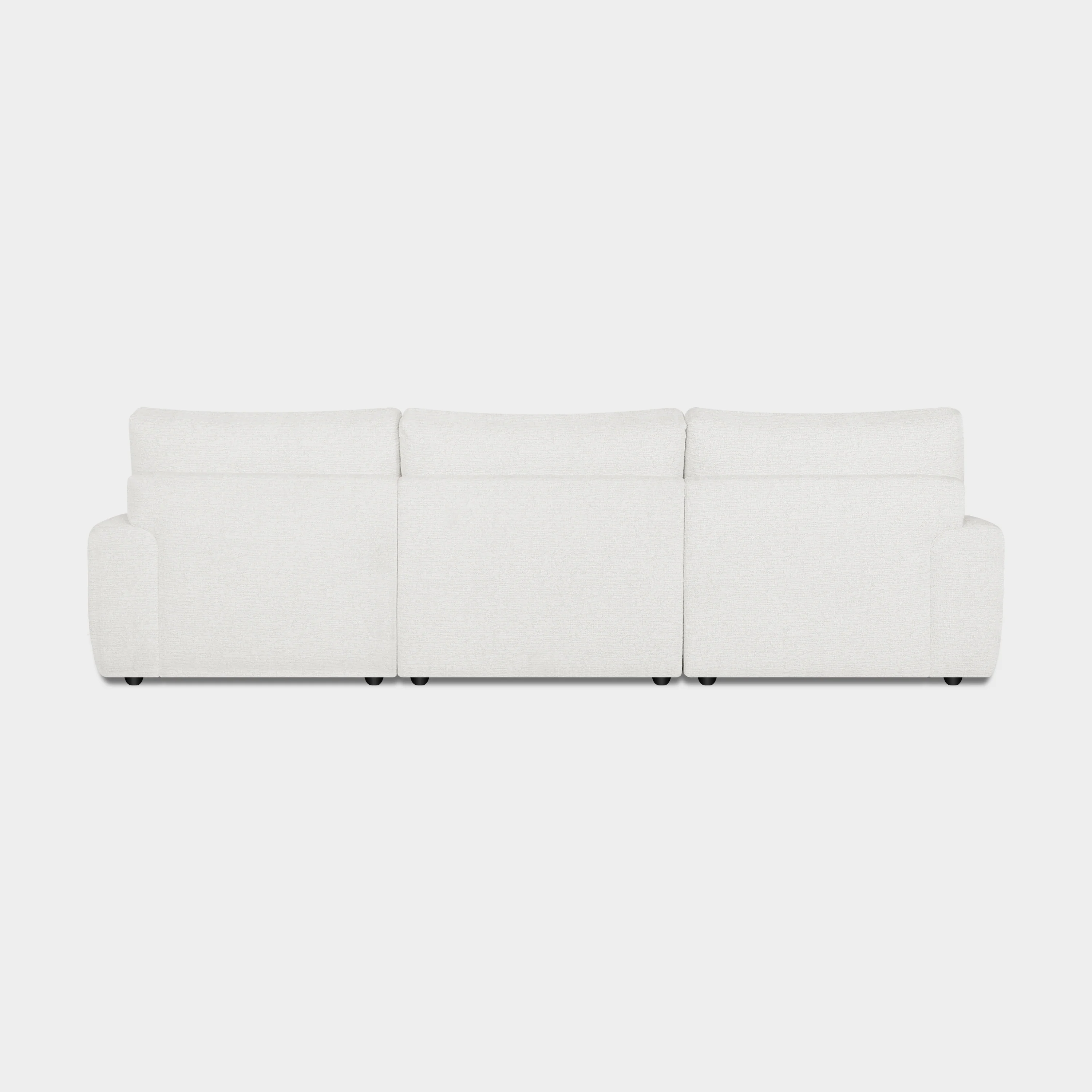 Poppy Sofa Cream Right Hand Facing Corner - Image 4