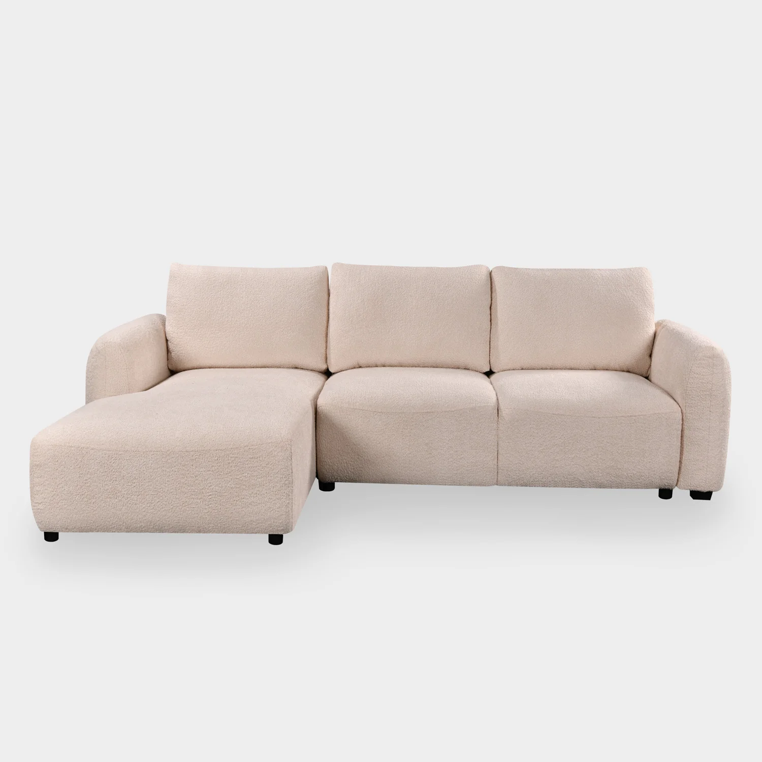 Sage Sofa Bed Left Hand Facing Corner Beige - Image 5