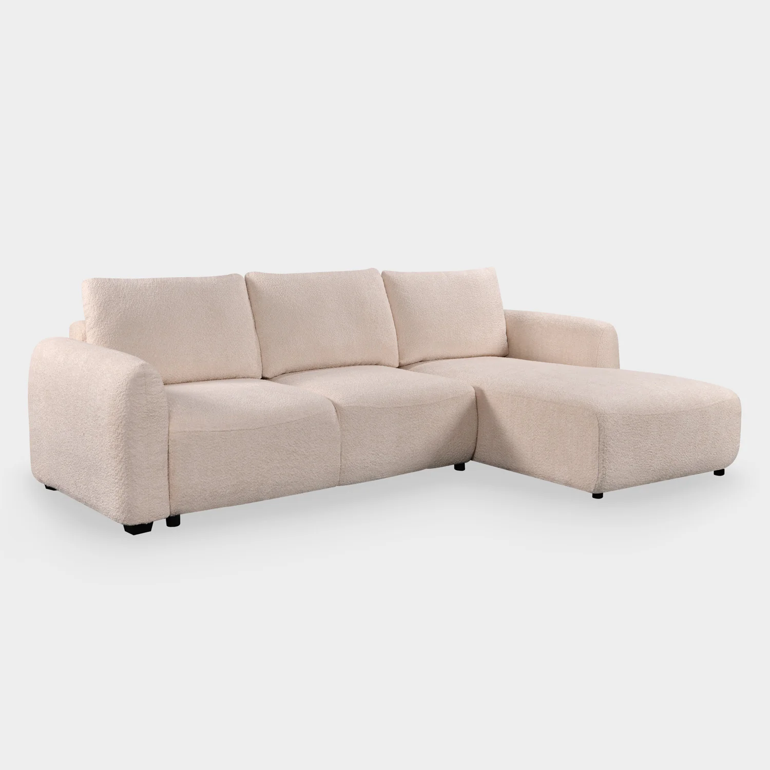 Sage Sofa Bed Right Hand Facing Corner Beige - Image 3