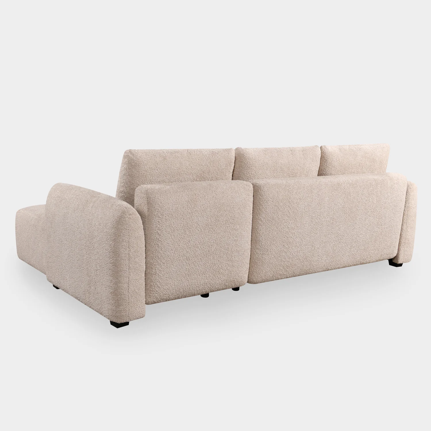 Sage Sofa Bed Right Hand Facing Corner Beige - Image 4