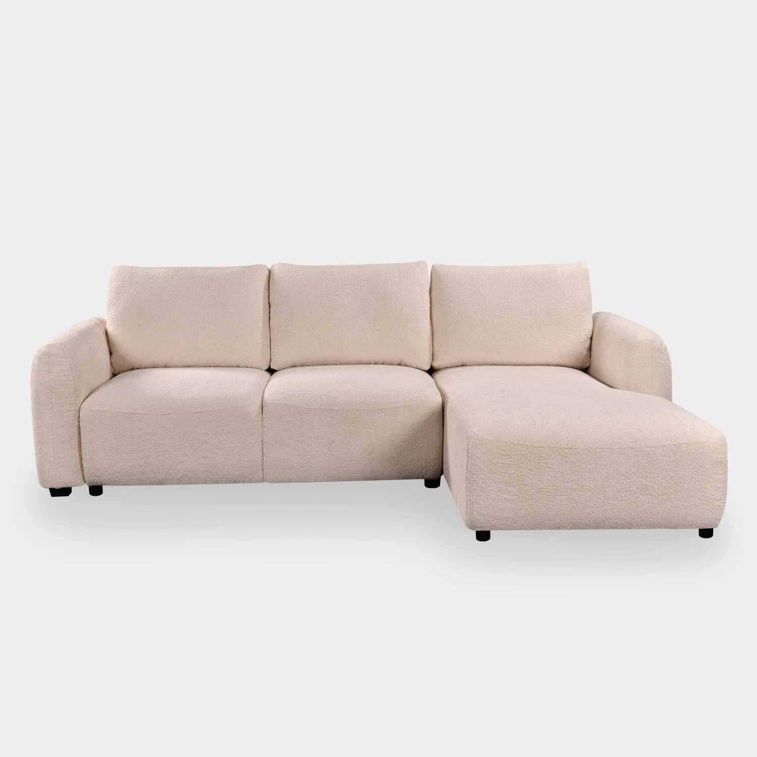 Sage Sofa Bed Right Hand Facing Corner Beige - Image 5