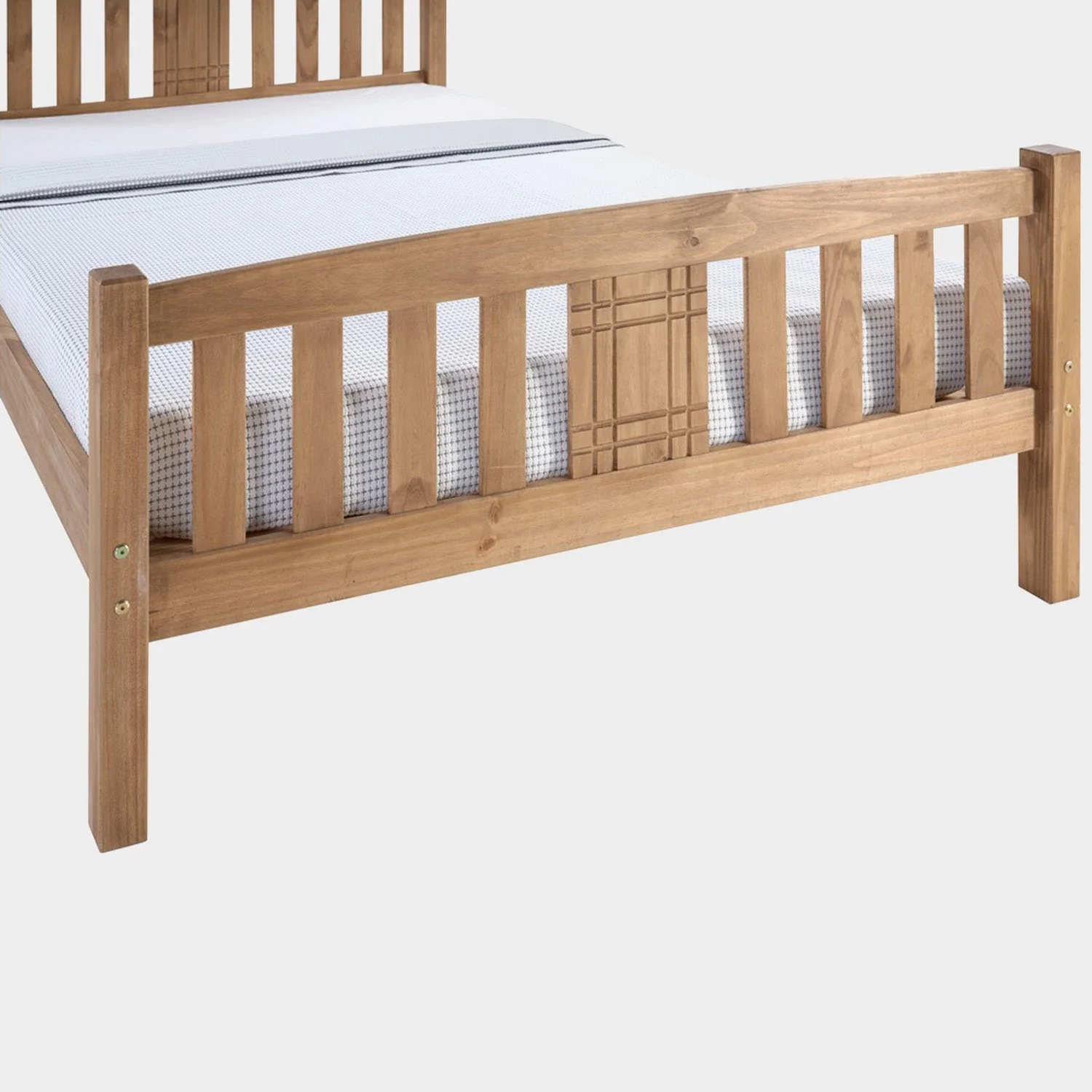 Sedna Bed Frame King Pine - Image 3