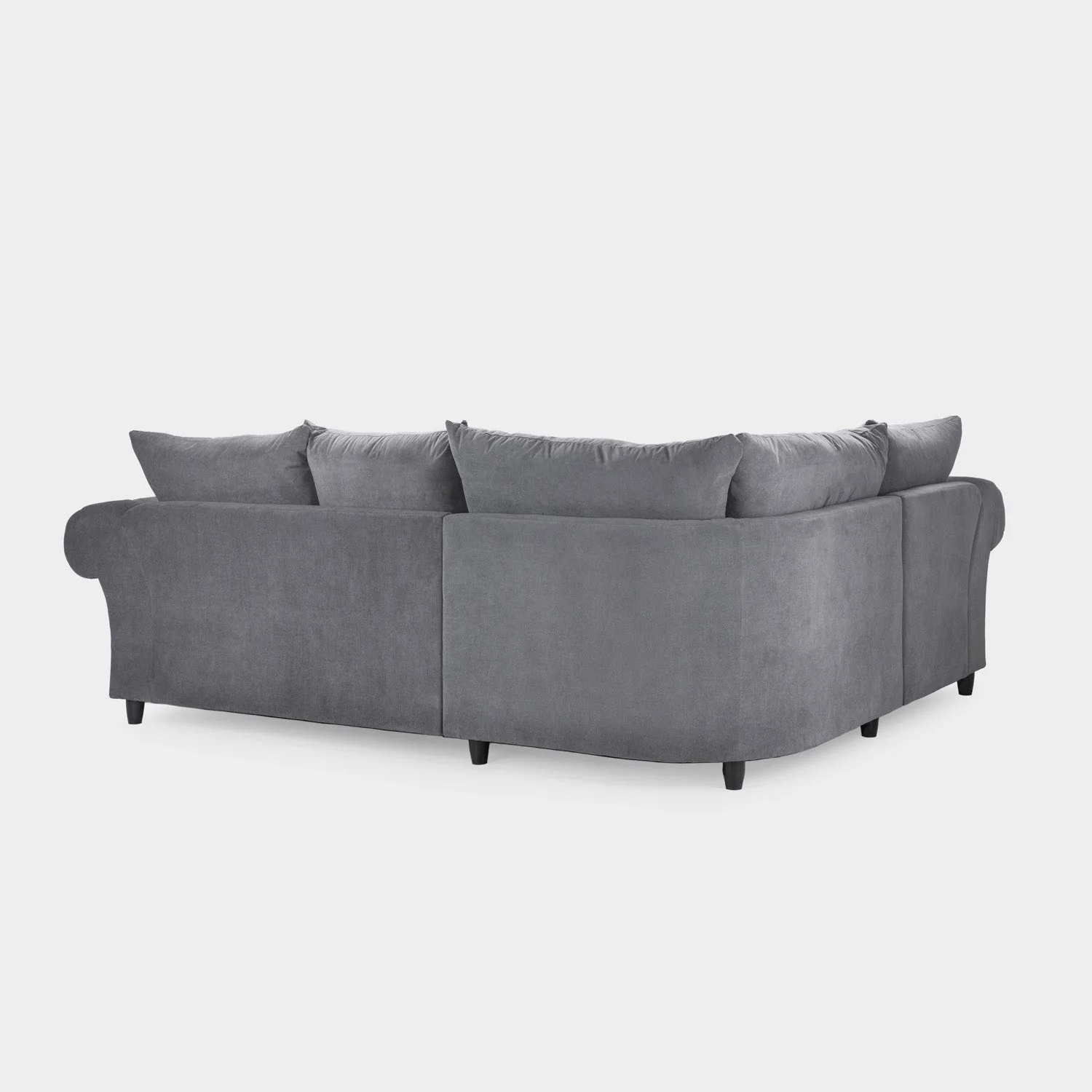 Windsor Fullback Sofa Grey Left Hand Facing Corner - Image 3